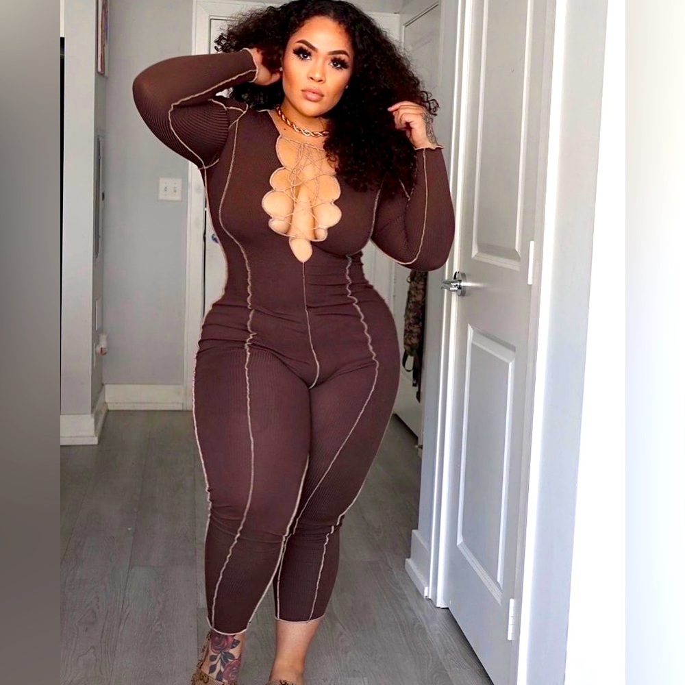 Brown Jumpsuit🤎